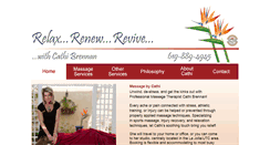 Desktop Screenshot of massagebycathi.com